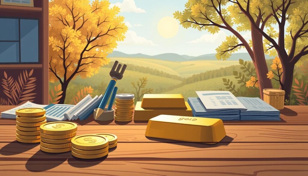 retirement portfolio diversification with gold