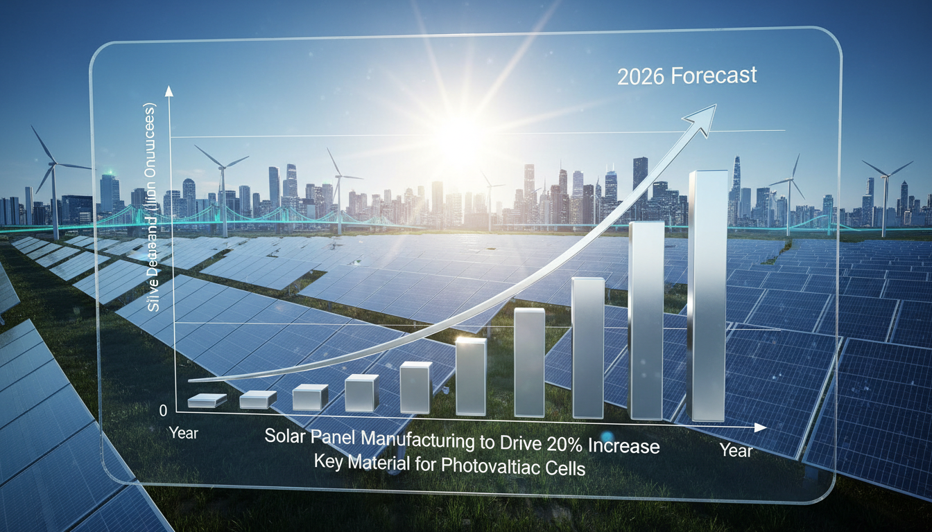 Silver Demand for Solar Panels Outlook 2026