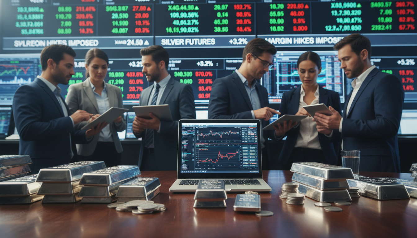 Silver Price Pullbacks After Margin Hikes: What It Means