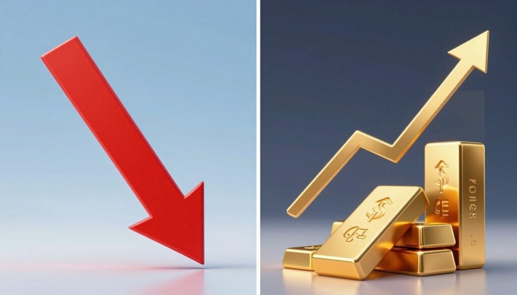inflation impact on currency and gold value comparison